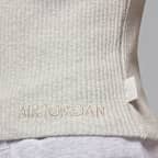 Top in maglia con zip a tutta lunghezza Air Jordan – Donna