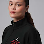 Jordan Brooklyn Fleece Women's Cropped 1/4-Zip Top
