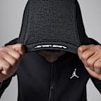 Jordan Dri-FIT Sport Older Kids' Statement Hoop Fleece Full-Zip Hoodie