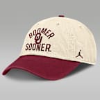 Oklahoma Primetime 2-Tone Club Men's Jordan Brand College Adjustable Hat