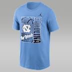 Playera universitaria Jordan para hombre North Carolina Basketball Refresh