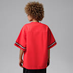 Jordan Flight Women's Woven Jersey Top