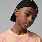 Playera Geo Tie Dye para niños talla grande Jordan