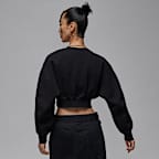 ジョーダン フライト フリース ウィメンズ クロップド スウェットシャツ