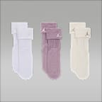 Jordan Kids' Foldover Micro Crew Socks (3 Pairs)