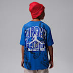 Jordan Big Kids' Fireside Graphic T-Shirt