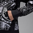 Sudadera con gorro sin cierre de tejido Fleece con estampado para hombre Jordan MVP