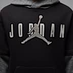 Sudadera con gorro sin cierre Future Flight para niños talla grande Jordan