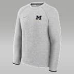Michigan Tech Fleece Men's Jordan Brand College Pullover Crew