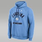 Sudadera con gorro sin cierre universitaria marca Jordan Dri-FIT para hombre North Carolina Courtside
