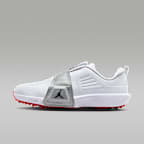 White/Metallic Silver/Black
