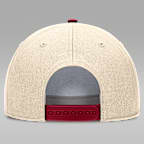 Gorra universitaria marca Jordan ajustable para hombre Oklahoma Primetime Rope 2-Tone Rise