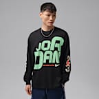 Jordan Flight T-shirt met lange mouwen en graphic voor heren
