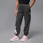 Pants de tejido Fleece plisados para niños talla grande Jordan Jumpman Club - Sombrío apagado