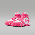 Jordan 1 Mid Little/Big Kids' Cleats