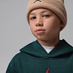 Sudadera con gorro sin cierre para niños talla grande Jordan Brooklyn Fleece
