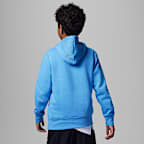 Sudadera con gorro para niños talla grande Jordan Fleece Pullover Hoodie