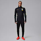 Brazil Strike Elite Men's Jordan Dri-FIT ADV Football Knit Drill Top