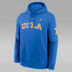UCLA Sideline Club Men's Nike Jordan Brand Pullover Hoodie