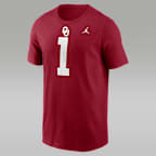 Oklahoma Men's Jordan Brand College T-Shirt - Crimson