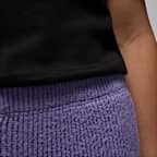 Conjunto de 2 piezas con sudadera sin cierre de tela de canalé Heir To The Crown para niños talla pequeña Jordan