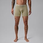 Jordan Men's Flight Cotton Essentials Boxer Briefs (3-Pack)