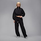 ジョーダン フライト フリース ウィメンズ クォータージップ トップ