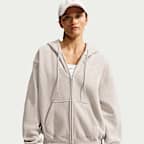 Nike Studio Fleece Medium Weight Women's Oversized Full-Zip Hoodie
