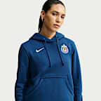 Sudadera con gorro sin cierre de futbol Nike Sportswear para mujer C.D. Guadalajara Phoenix Fleece