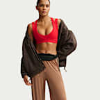 NikeSKIMS Sherpa Women's Oversized Full-Zip Hooded Jacket