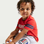 Shorts de tejido Fleece Multisport infantil Nike Sportswear
