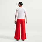 Nike Sportswear Women's Mid-Rise Wide-Leg Track Pants
