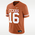Jersey universitario Nike Dri-FIT Game para hombre Arch Manning Texas