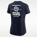 Seattle Seahawks Super Bowl LX Champions Multi Ring Women's Nike NFL T-Shirt