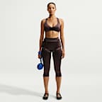 Brassière à décolleté plongeant NikeSKIMS Satin Shine pour femme