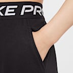 Joggers Dri-FIT para niña talla grande Nike Pro Fleece