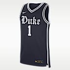 Jersey de básquetbol para hombre Nike College Duke Replica
