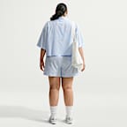 Nike Sportswear Chill Poplin Women's Loose Mid-Rise Striped Shorts (Plus Size)