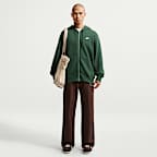 Sudadera con gorro de tejido Fleece y cierre completo para hombre Nike Club