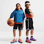 Shorts de básquetbol Dri-FIT para niño talla grande Nike DNA