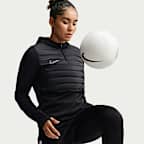Nike Academy Winter Warrior Therma-FIT Drill-Fußballoberteil (Damen)