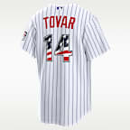Ezequiel Tovar Colorado Rockies USA 250 Men's Nike MLB Stadium Jersey