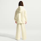 Nike Sportswear Studio Big Kids' (Girls') Oversized Fleece Pullover Hoodie