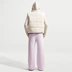 Nike Studio Fleece Medium Weight Women's Mid-Rise Wide-Leg Trousers