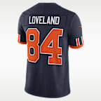 Colston Loveland Chicago Bears Rivalries Collection Men's Nike Dri-FIT NFL Limited Jersey