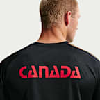 Canada Authentic Strike Nike Short-Sleeve Top