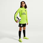 Atlético Madrid Strike Nike Dri-FIT kötött felső futballedzéshez nagyobb gyerekeknek