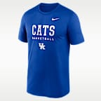 Playera universitaria Nike Dri-FIT para hombre Kentucky Courtside Basketball Legend