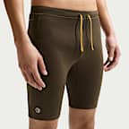 Nike Fast Men's Dri-FIT Brief-Lined 1/2-Length Running Tights