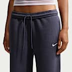 Nike Studio Fleece Medium Weight Women's Mid-Rise Wide-Leg Pants